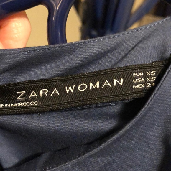 Zara tie front blouse - Picture 2 of 5